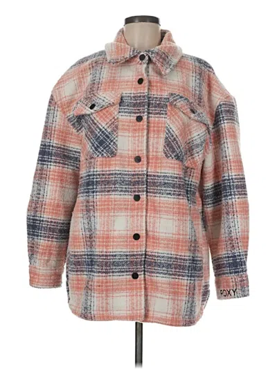 Pre-owned Roxy Coat In Orange