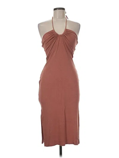 Pre-owned Roxy Cocktail Dress In Brown
