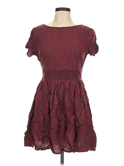 Pre-owned Roxy Cocktail Dress In Burgundy