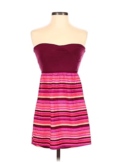 Pre-owned Roxy Cocktail Dress In Burgundy
