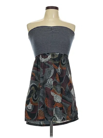 Pre-owned Roxy Cocktail Dress In Gray