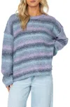 Roxy Cold Front Crewneck Sweater In Blue