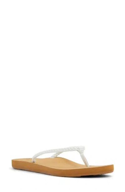 Roxy Costas Ii Flip Flop Sandal In White