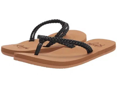 Roxy Costas Ii (little Kid/big Kid) Girl's Shoes Black : 5 Big Kid M In Multi