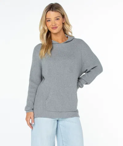 Roxy Cozy Town Sweater In Gray