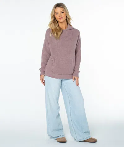 Roxy Cozy Town Sweater In Gray