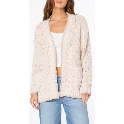Roxy Cruiser Cardigan In Parchment2