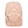 Roxy Cute Palm Big Backpack In Sand In Multi