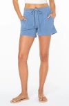 Roxy Dawn Light Drawstring Shorts In Blue