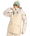 Roxy Dawnrae Parka Jacket In Neutral