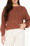 Roxy Daybreak Sweater In Russet