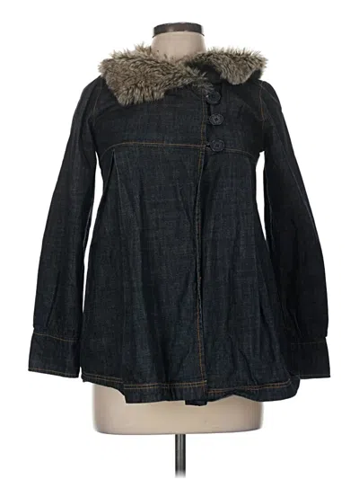 Pre-owned Roxy Denim Jacket In Blue
