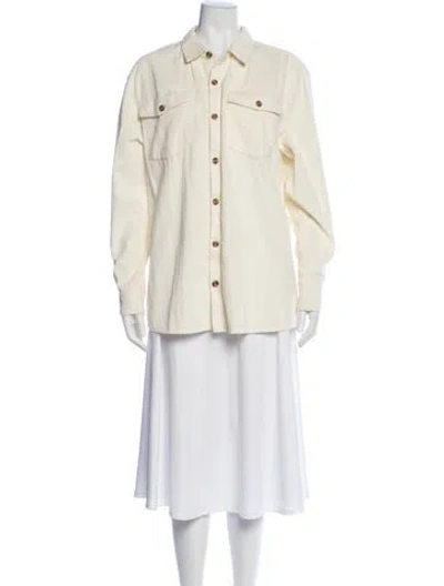 Pre-owned Roxy Denim Jacket In Neutral