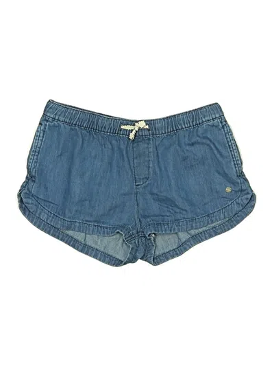 Pre-owned Roxy Kids' Denim Shorts In Blue