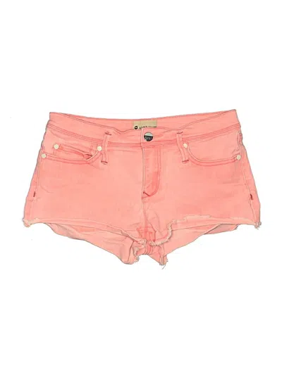 Pre-owned Roxy Denim Shorts In Pink