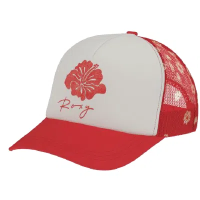 Roxy Donut Spain Trucker In Red