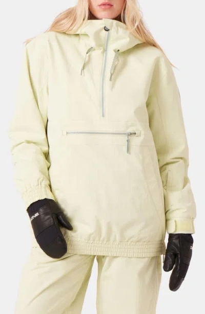 Roxy Downtown Waterproof Anorak In Neutral