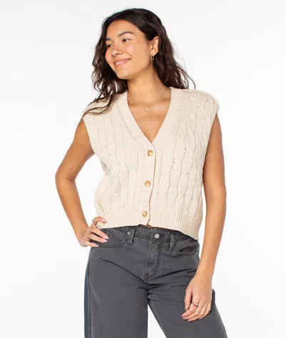Roxy Easy A Vest In Sand