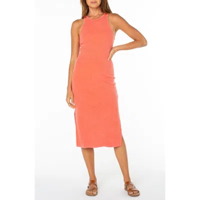 Roxy Emilia Racer Tank Midi Dress In Orange