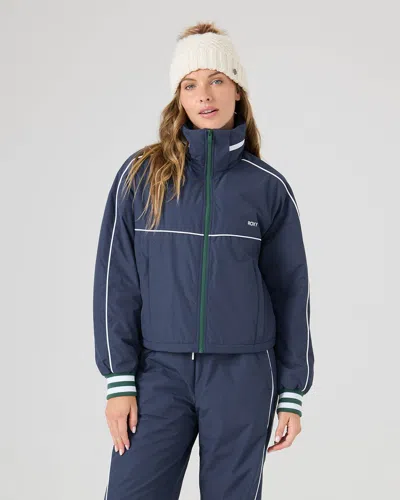 Roxy Emily Track Jacket In Blue