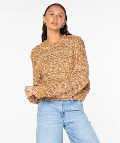 Roxy Enchanted Sky Crewneck In Brown