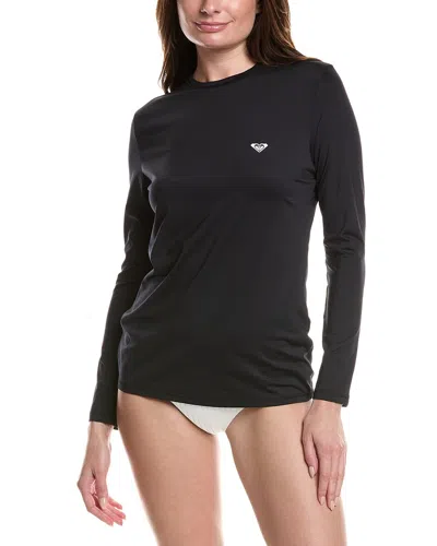 Roxy Enjoy Waves Rashguard In Black