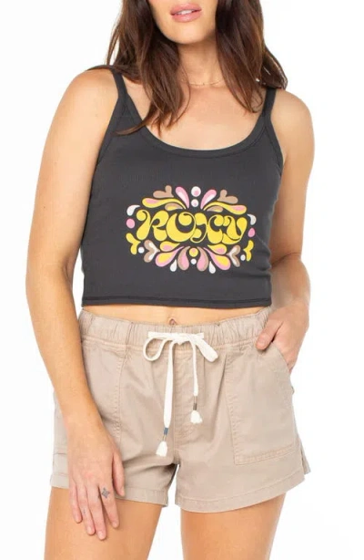 Roxy Epic Vibe Wanderer Tank In Black