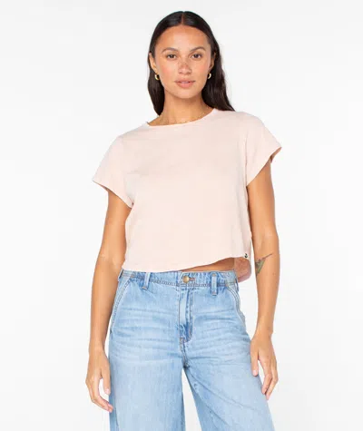 Roxy Everyday Tee In Pink