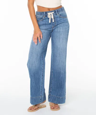 Roxy Finley Pant In Blue