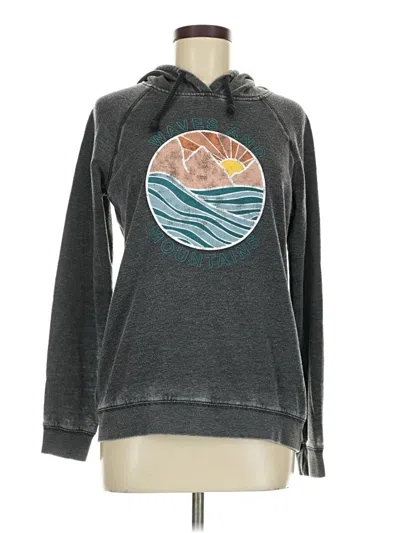 Pre-owned Roxy Fleece Jacket In Gray