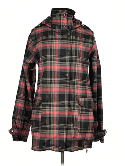 Pre-owned Roxy Fleece Jacket In Red