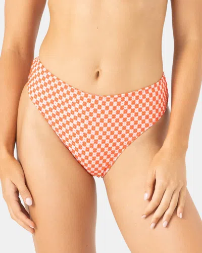 Roxy Flower Power Hipster Full Bikini Bottom In Multi