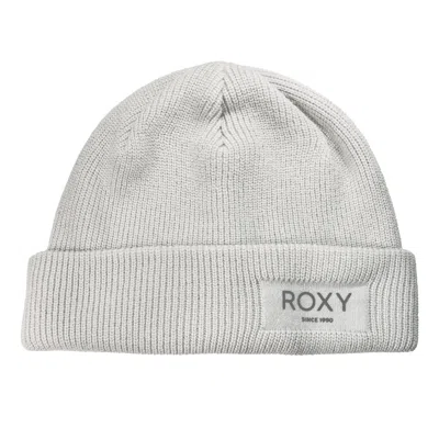Roxy Folker Beanie In Grey Violet