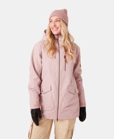 Roxy Free Love Jacket In Pink
