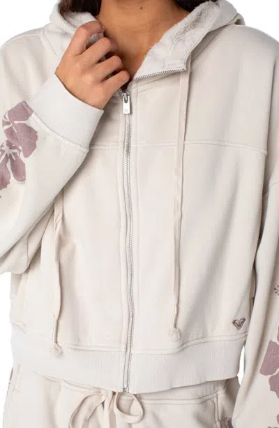 Roxy Fringing Reefs Graphic Hoodie In Neutral