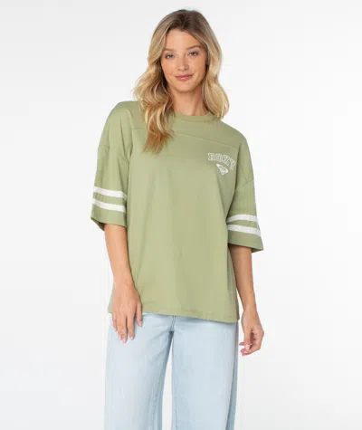Roxy Game Day Tee In Green