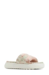 Roxy Gelato Lux Slide Sandal In Other Pink
