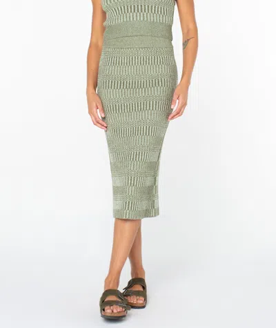 Roxy Gemma Skirt In Green
