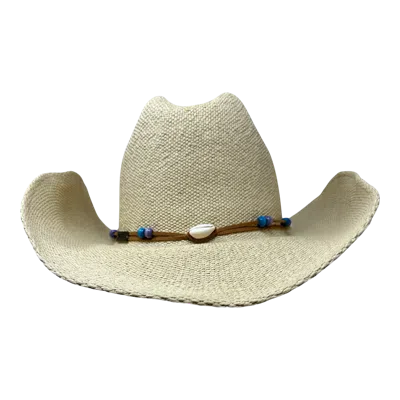 Roxy Giddy On Up Straw Cowboy Hat In Neutral