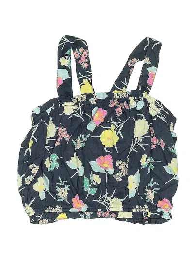 Pre-owned Roxy Girl Kids' Sleeveless Blouse In Blue