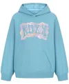 Roxy Kids' Botanical Oversized Hoodie In Blue