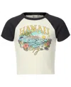 Roxy Girls 7-16 Hawaii Raglan Short-sleeve T-shirt In Multi
