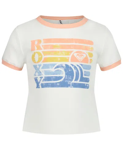 Roxy Kids' Girls' 7-16 Crewneck T-shirt In White