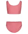 Roxy Girls' Hula Loop Bikini Set In Pink
