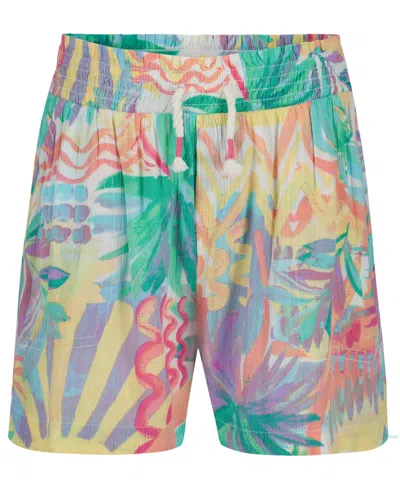 Roxy Kids' Girls' 7-16 Soleil Elastic Waist Shorts In Green