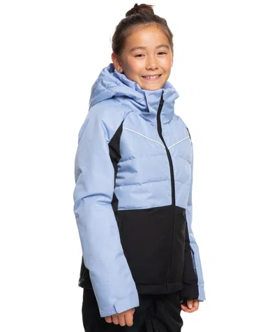 Roxy Kids' Girls Bamba Dryflight Snow Jacket In Blue