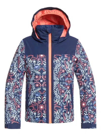 Roxy Kids' Girls Delski Winter Jacket - Size 16 In Multi