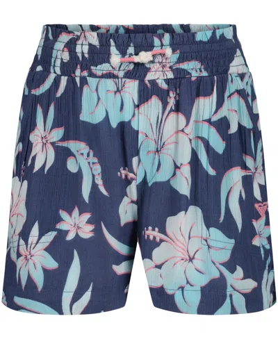 Roxy Girls' Hula Soleil Short In Blue