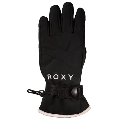Roxy Girls Jetty Girl Gloves In Black