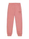 Roxy Girls Logo Relaxed Joggers In Mauve Glow